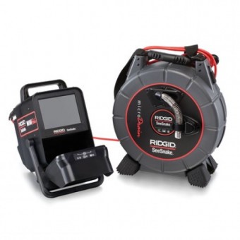 RIDGID SeeSnake microDrain vizsgálókamera rendszer (Ø 32 - 75/100 mm)