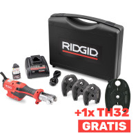 RIDGID MICRO présgép RP-115 (AKU 12V) + 3x préspofa