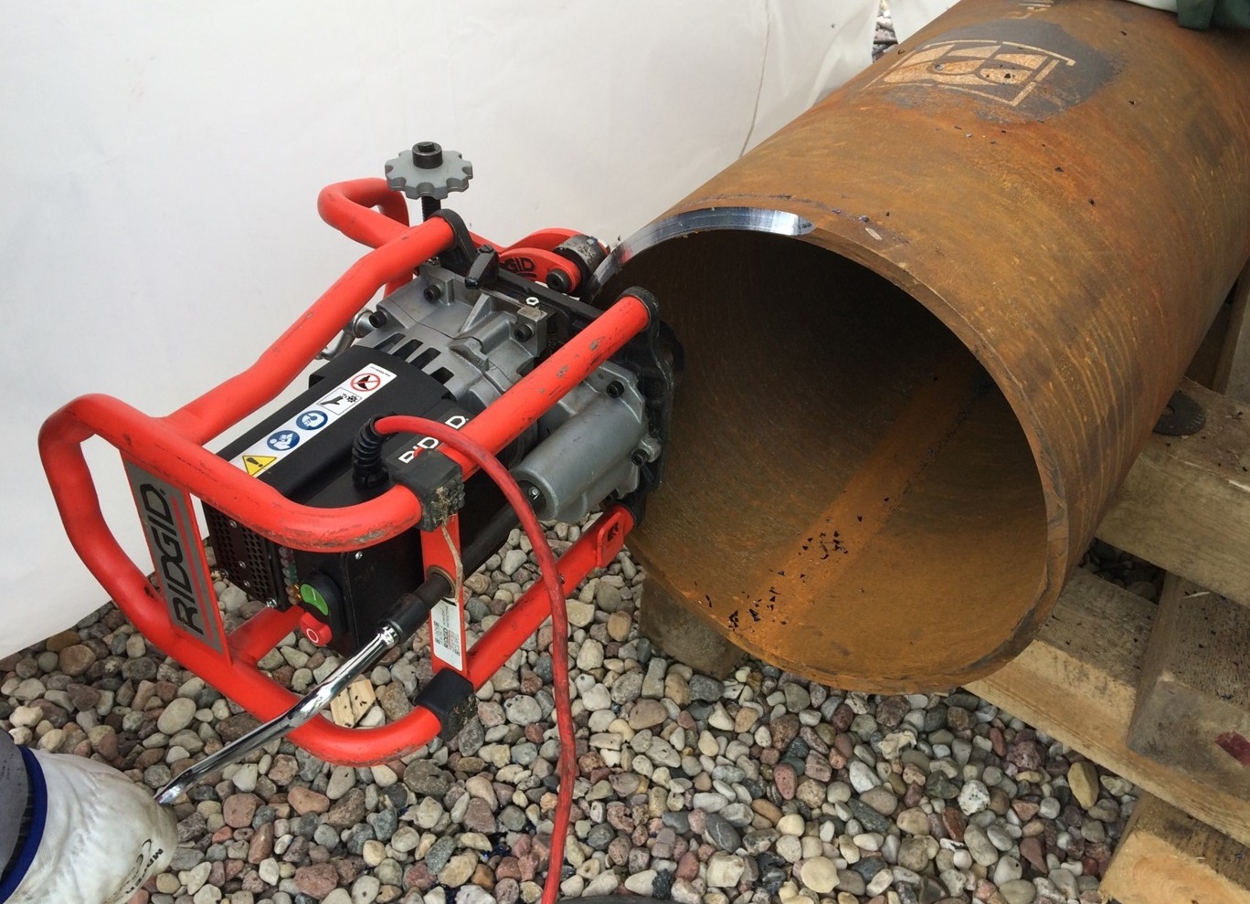 Cső leélezőgép B-500 RIDGID cső leélező gép B-500