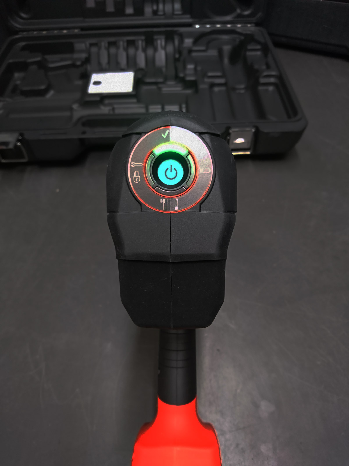 Vezérlő panel RIDGID RP 350-C kezelési felülete