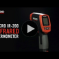 RIDGID érintésmentes infravörös hőmérő micro IR-200