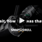 Snapdrill fúró adapter Ø 6" átmérőjű csövekhez