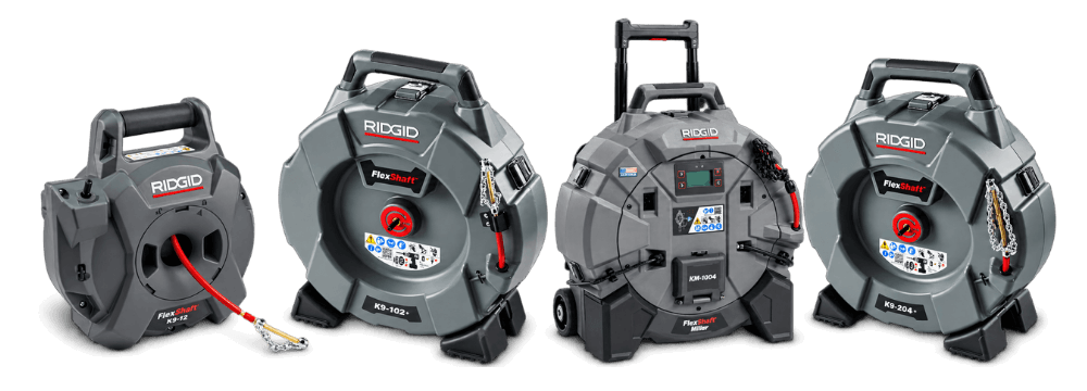 RIDGID FlexShaft csőtisztító gép